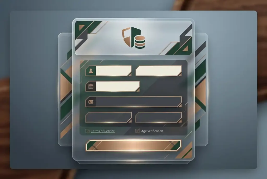 Current Kaasino registration form
